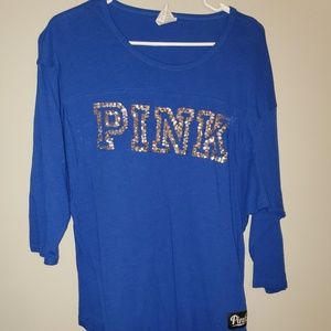 Pink brand shirt